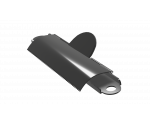70 mm Silver Teeth Clip